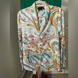 ASOS Multicolor Paisley Casual Button Down Shirt